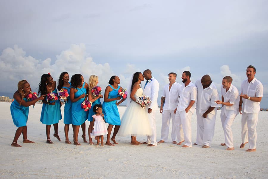 african beach wedding dress